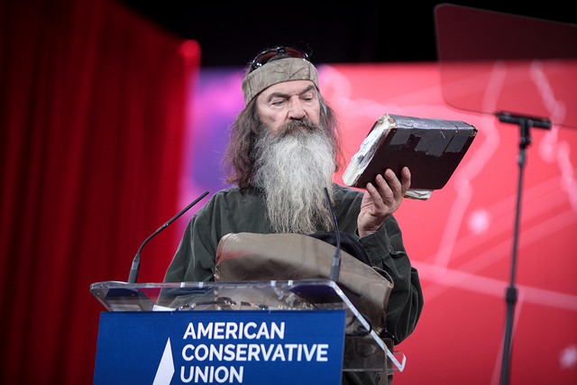 Phil+Robertson+is+no+stranger+to+media+scrutiny.+His+insensitive+remarks+concerning+gays+created+backlash+in+2014.