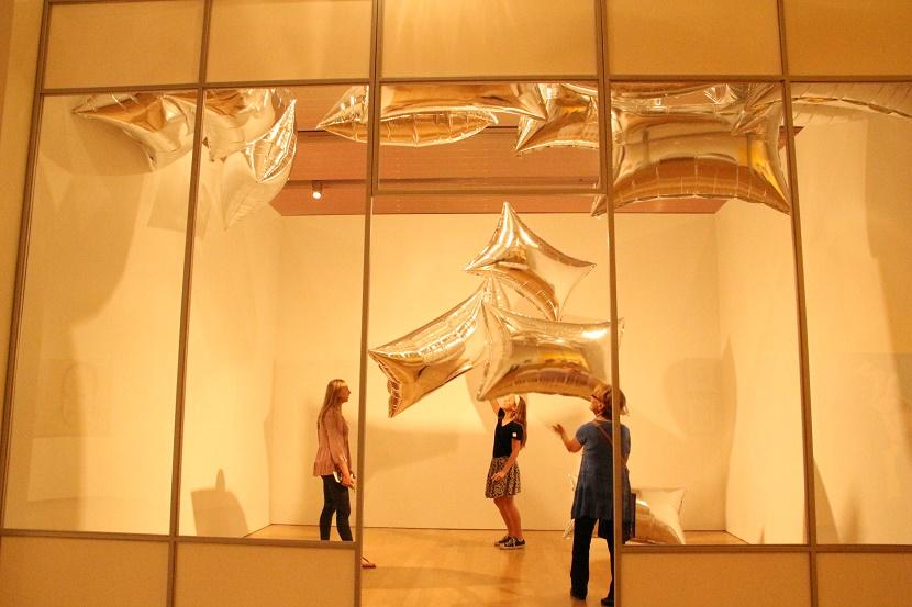 The+%22Sliver+Clouds%22+form+a+significant+portion+of+the+Phoenix+Art+Museum%27s+newest+Andy+Warhol+exhibit.