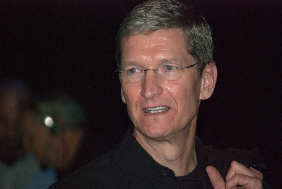 Apple CEO Tim Cook after the 2009 Macworld Expo. Cook, who replaced the late Steve Jobs, continues to oversee Apples dominance in innovation and sales.