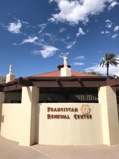 Outside look of the Franciscan Church in Paradise Valley, AZ