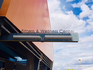 The Fitness and Wellness sign here at SCC
