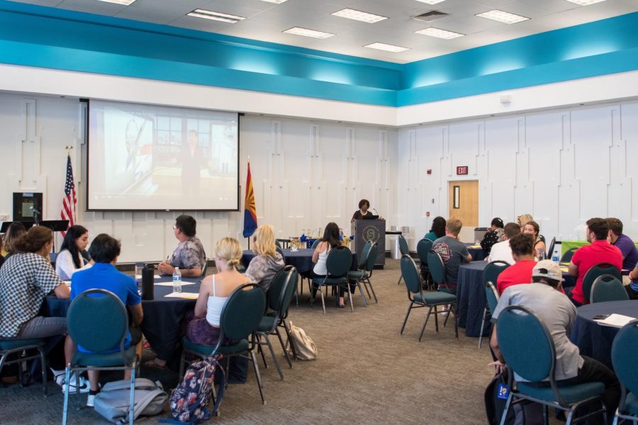 Attendees+at+Phi+Theta+Kappa+Honor+Society-Sponsored+SCC+event