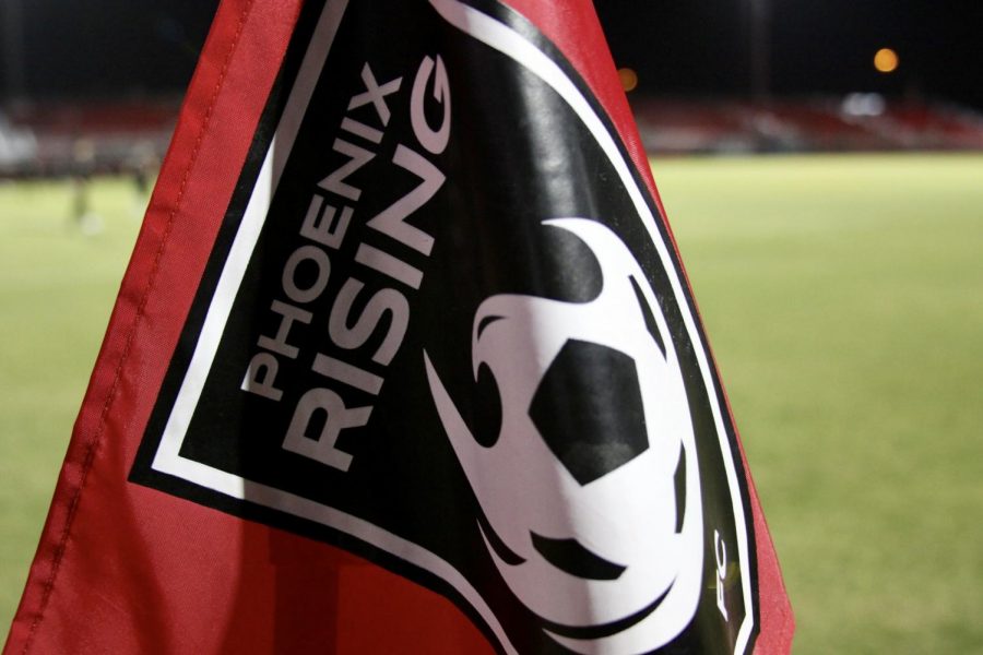 Phoenix Rising FC corner flag