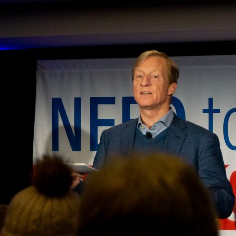 Tom Steyer at a