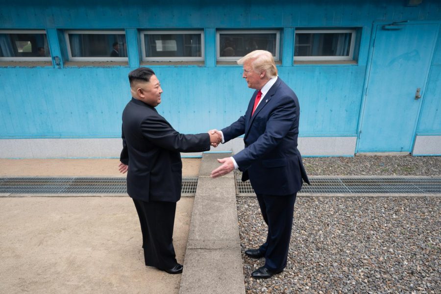 President Trump and North Korean leader Kim Jong Un