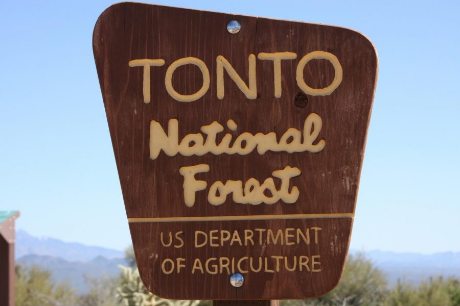 The Tonto National Forest is among the areas closed to visitors because of extreme fire danger.