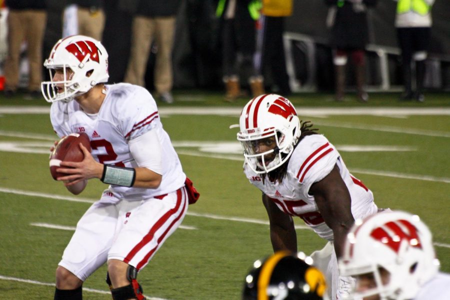 The Wisconsin Badgers are currently ineligible for the Big Ten Championship game Dec. 19