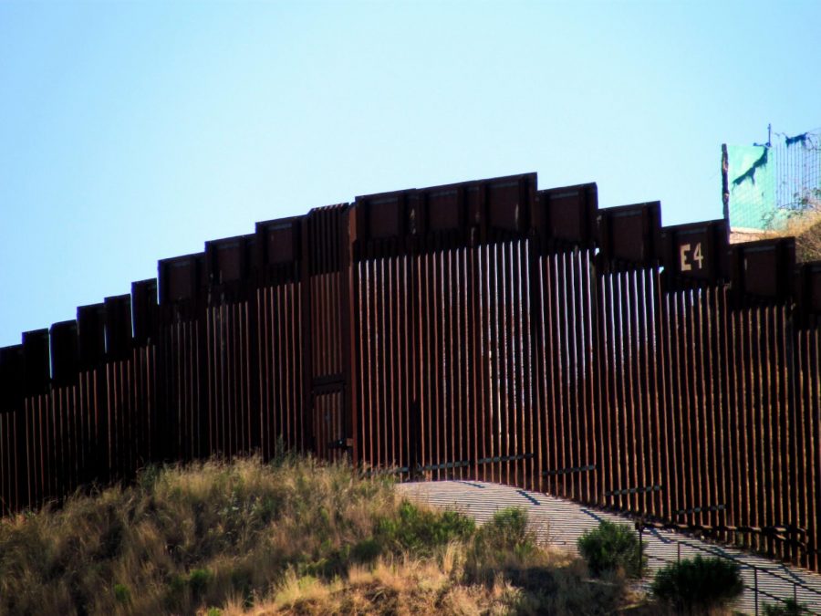 Arizona/Mexico border in Nogales, AZ