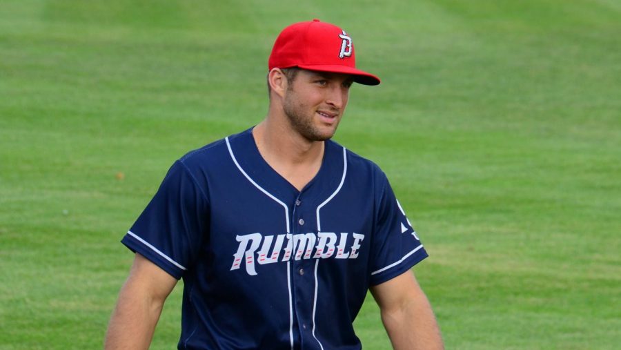 Tim Tebow may be switching gears from baseball back to NFL football.