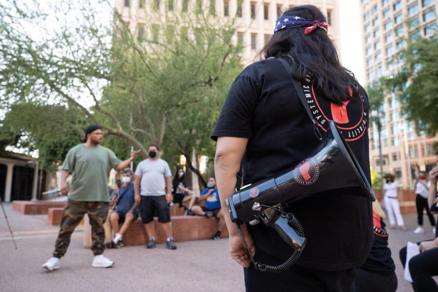 W.E.Rising advocate speaking at Phoenix City Council 