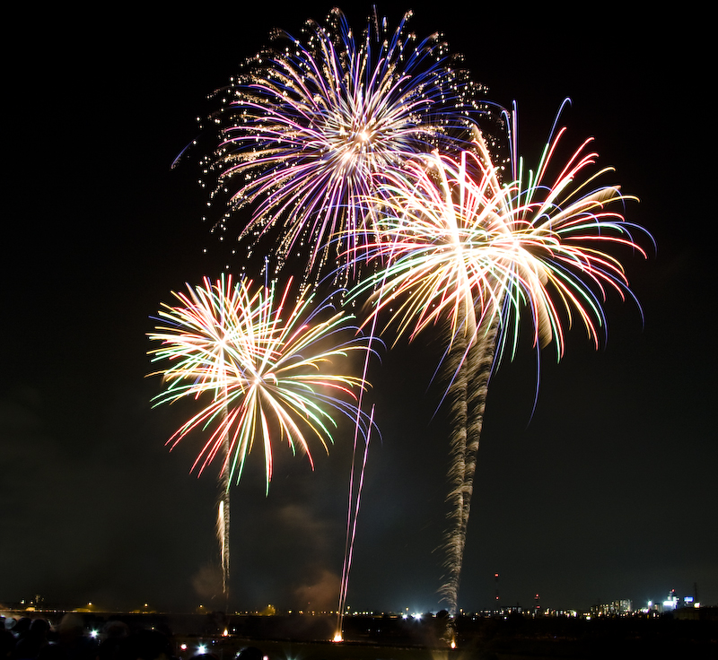 A number of communities are holding public fireworks displays this July 4