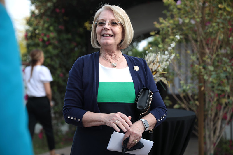 State Senate President Karen Fann, a Republican, has been a driving force behind Arizonas audit of the 2020 election.
