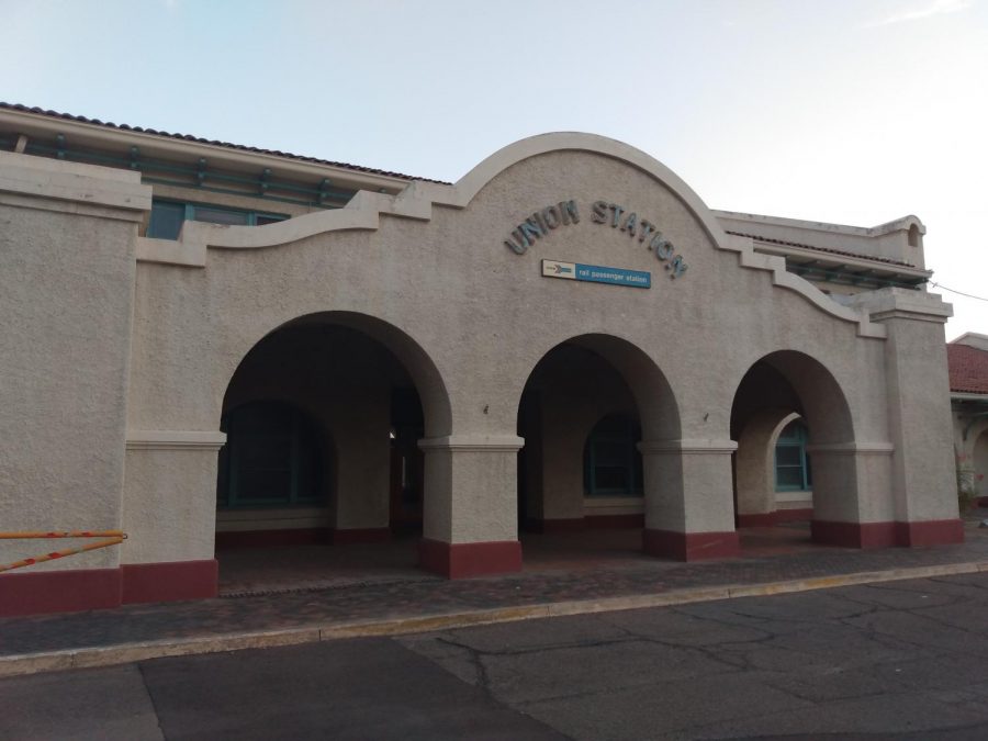 Historic Union Station in Downtown Phoenix might once again become a busy passenger train hub. 