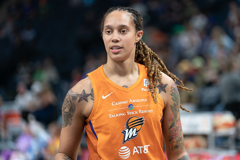 Brittney Griner scored a game-high 28 points, with nine rebounds and a clutch block, to help the Mercury defeat the Aces in the WNBA semifinals.