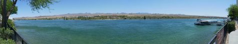 The Colorado River viewed from Laughlin, Nev.