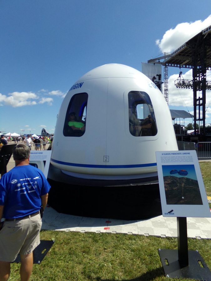 Blue Origin space capsule
