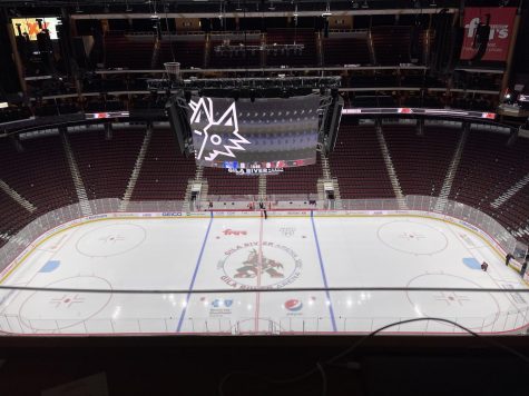 The Coyotes welcomed the Metropolitan Division-leading New York Rangers to Gila River Arena on Wednesday.