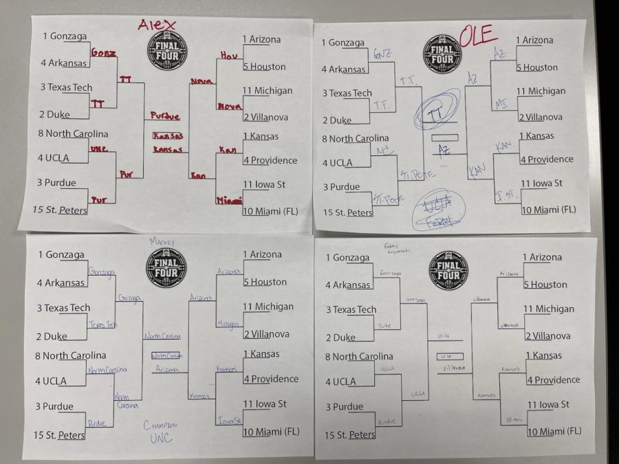 Ha! Look at Oles bracket! What a mess!

