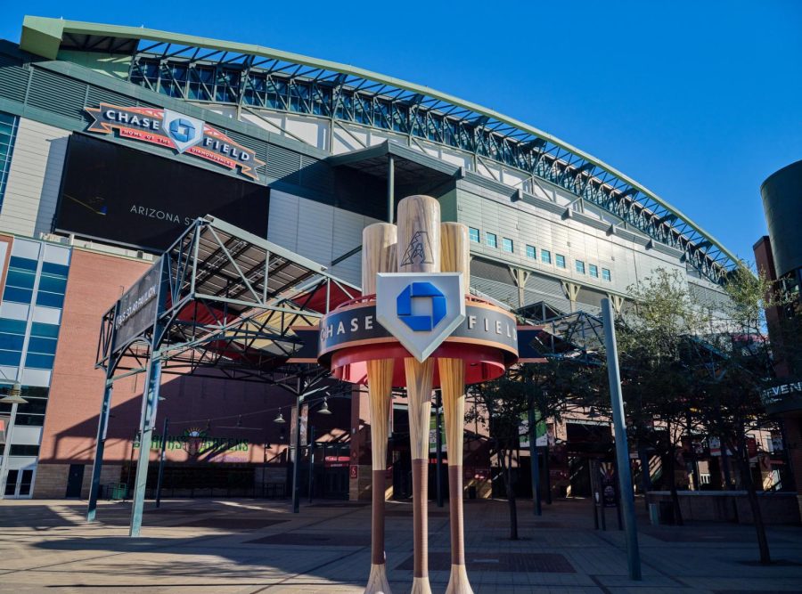The+Diamondbacks+opened+the+2022+season+against+the+San+Diego+Padres+at+Chase+Field.