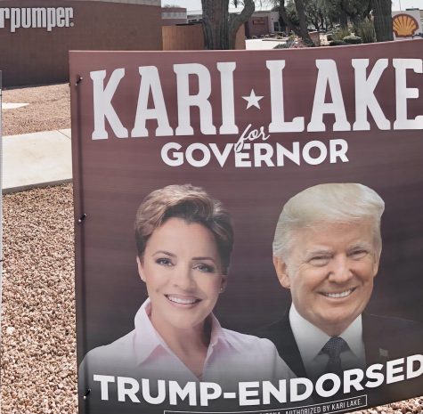 Kari Lake campaign sign