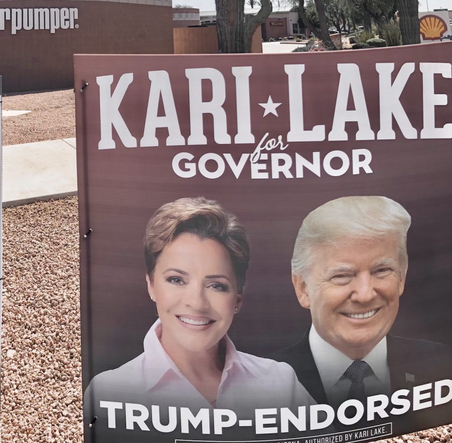 Kari+Lake+campaign+sign