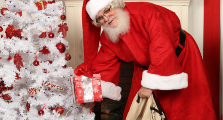 Santa with Presents
