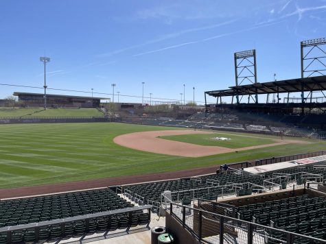 Ideal conditions for Spring Training baseball at Salt River Fields at Talking Stick