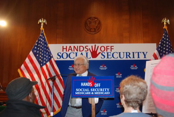 DSC Hands Off Social Security Conference Championed by Sen. Bernie Sanders and allies across the movement to protect Social Security. 