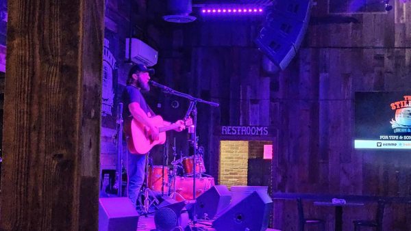 Country musician, Buddy Martell performs at The Stillery