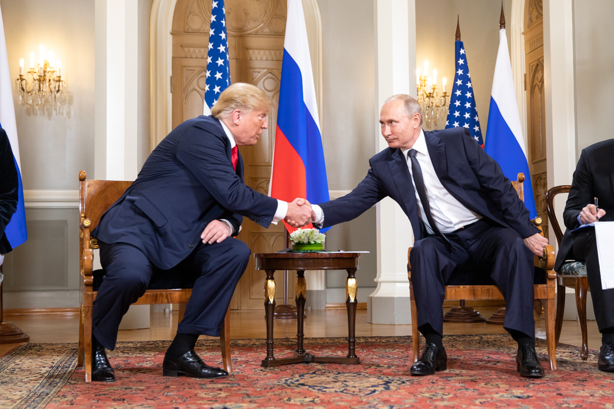 Archives (White House Washington D.C.) Trump and Putin