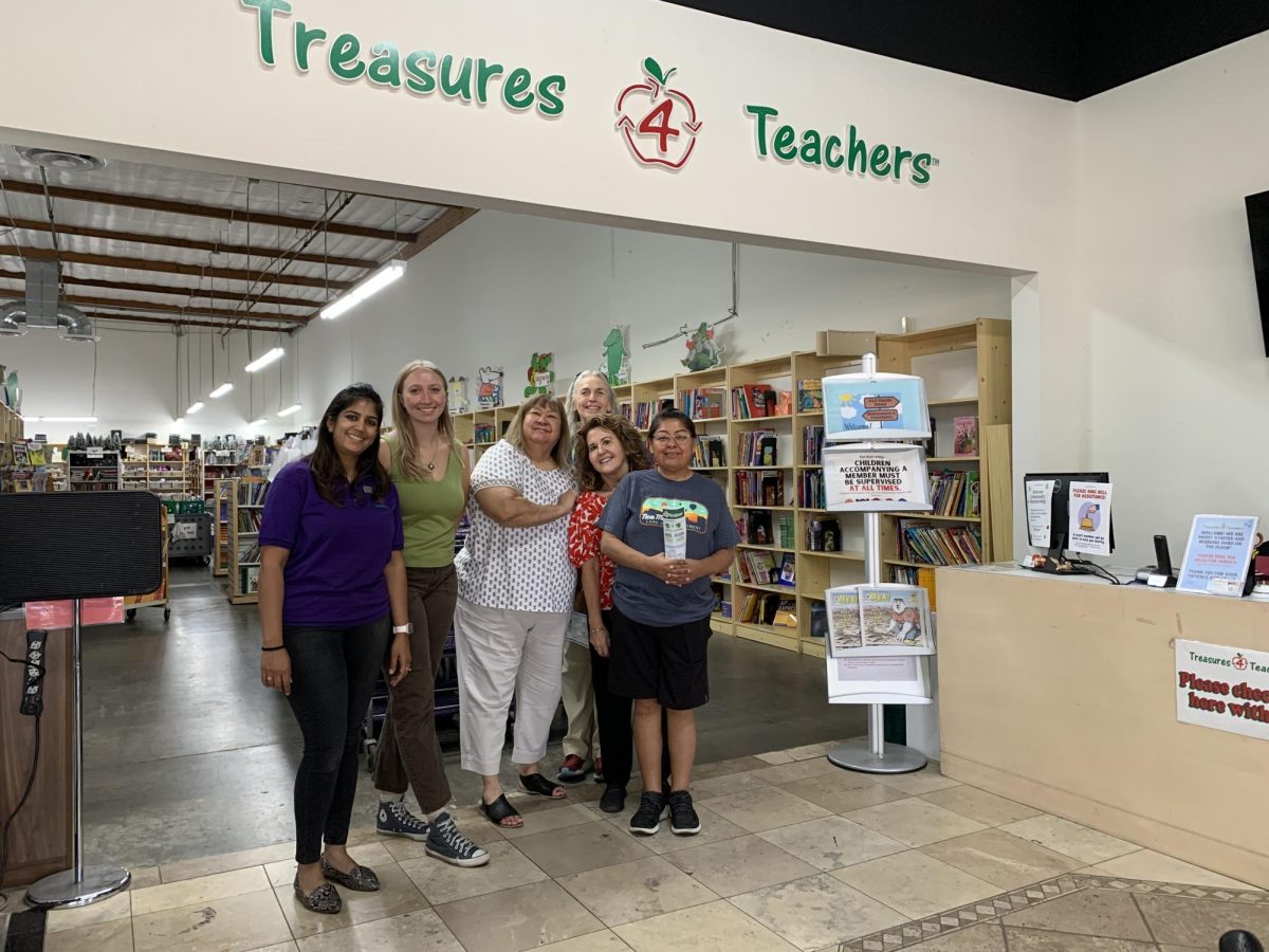 After the Circular Economy Symposium, enthusiastic participants toured Treasures 4 Teachers to explore how the program supports educators while promoting sustainability. 