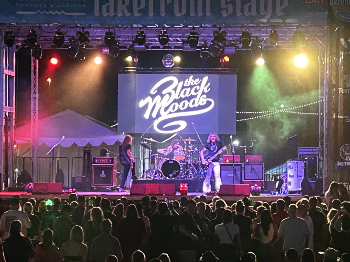 The Black Moods performing at Tempe's Oktoberfest