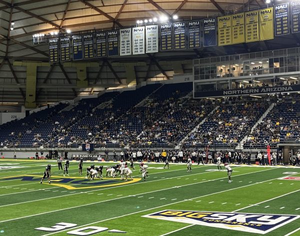 NAU Lumberjacks at Skydome field