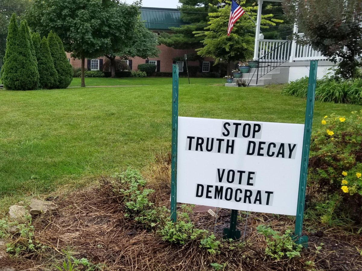 Yard sign in upper Arlington Ohio