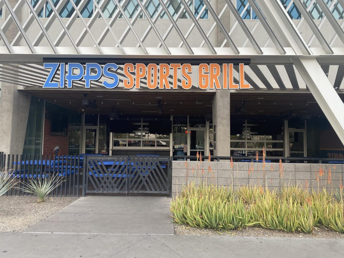 A closed Zipps Sports Grill near Park Central